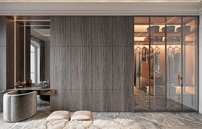 家里衣柜留出空間做這個，既省空間又高級！