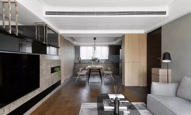 70㎡現(xiàn)代簡約風(fēng)，開放式格局端莊優(yōu)雅好舒適！