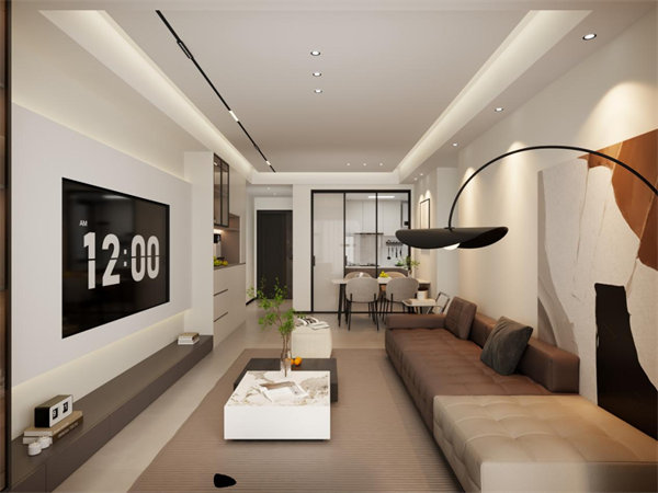 山水如畫(huà)114㎡|現(xiàn)代溫馨配色+流暢動(dòng)線，詮釋家的溫度與巧思