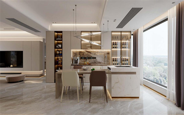 首信雅廷閣115㎡|斷舍離的高級(jí)感，讓家回歸松弛與自由