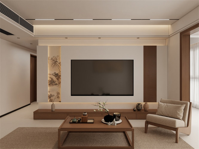 山水如畫(huà)131㎡|宋氏美學(xué)，用留白寫(xiě)就極簡(jiǎn)東方雅韻