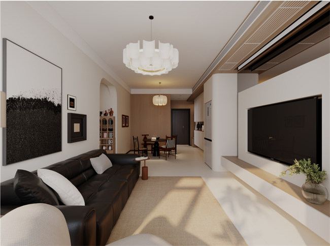 望江樾107㎡|現(xiàn)代中古風(fēng)，這個(gè)家的“復(fù)古”和“高級(jí)”平衡得剛剛好！